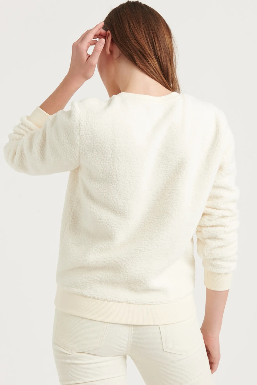 SHERPA CREW NECK SWEATSHIRT, image 4
