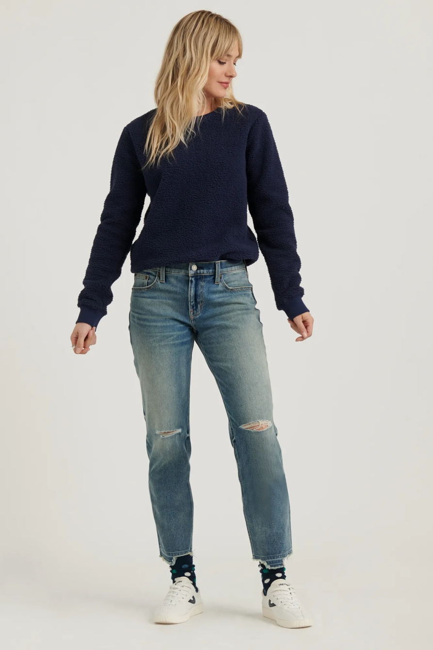 SHERPA CREW NECK SWEATSHIRT, image 2