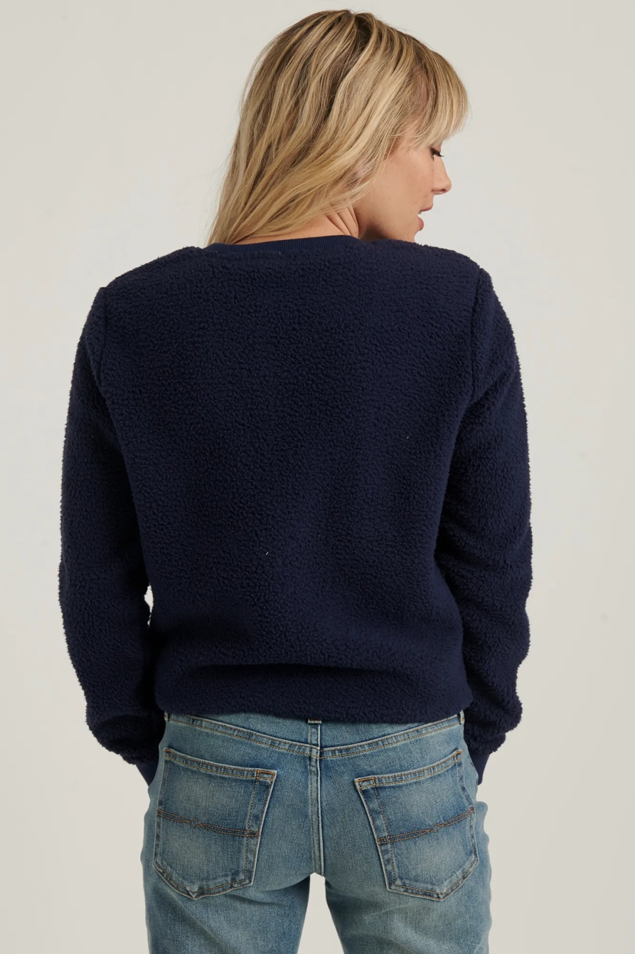 SHERPA CREW NECK SWEATSHIRT, image 4