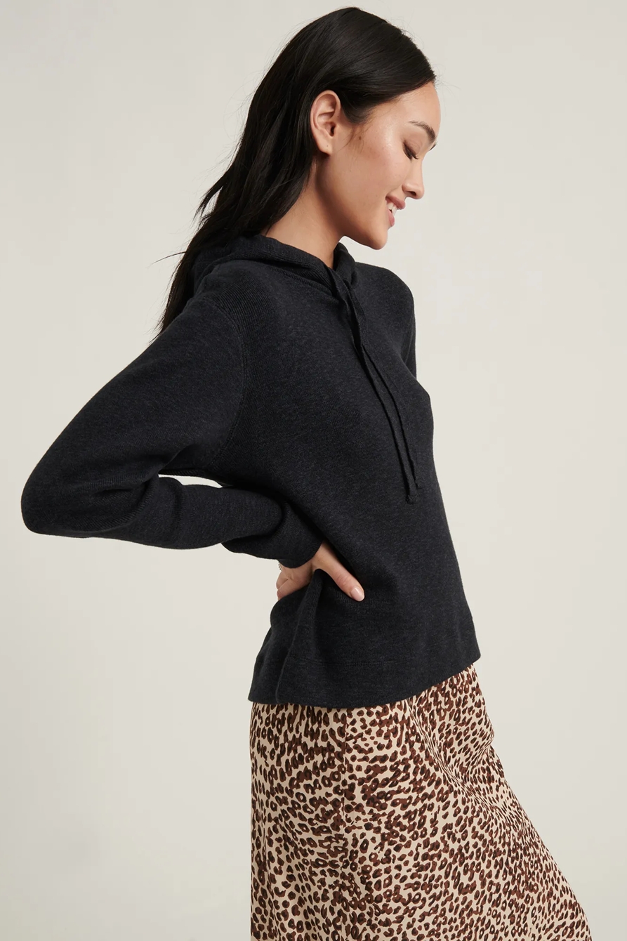 CROPPED MARL HOODIE, image 2