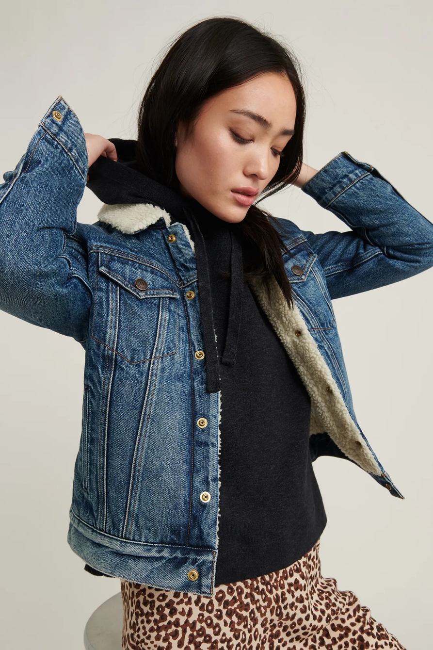 CROPPED MARL HOODIE, image 4
