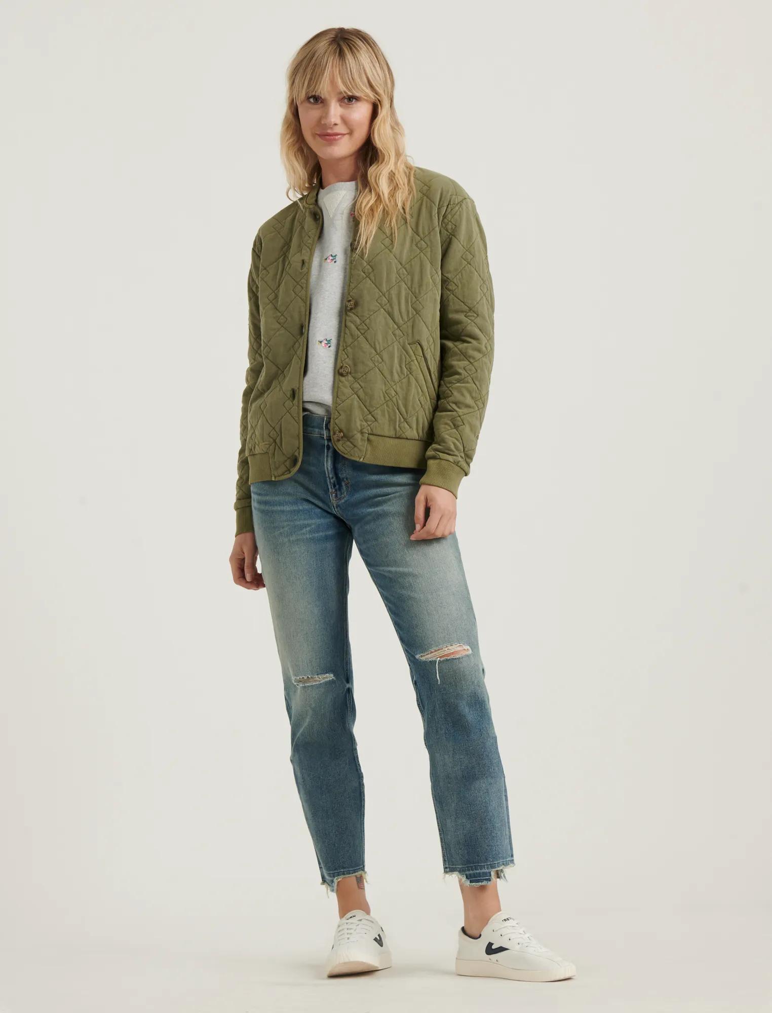 QUILTED BOMBER JACKET, image 2