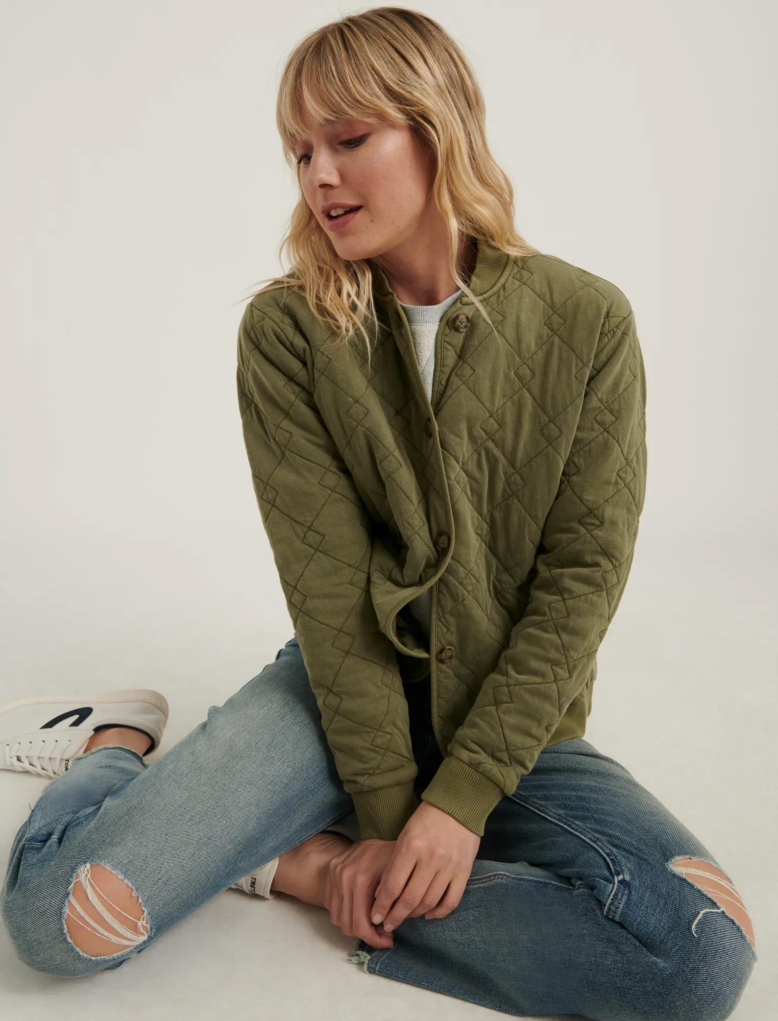 QUILTED BOMBER JACKET, image 5