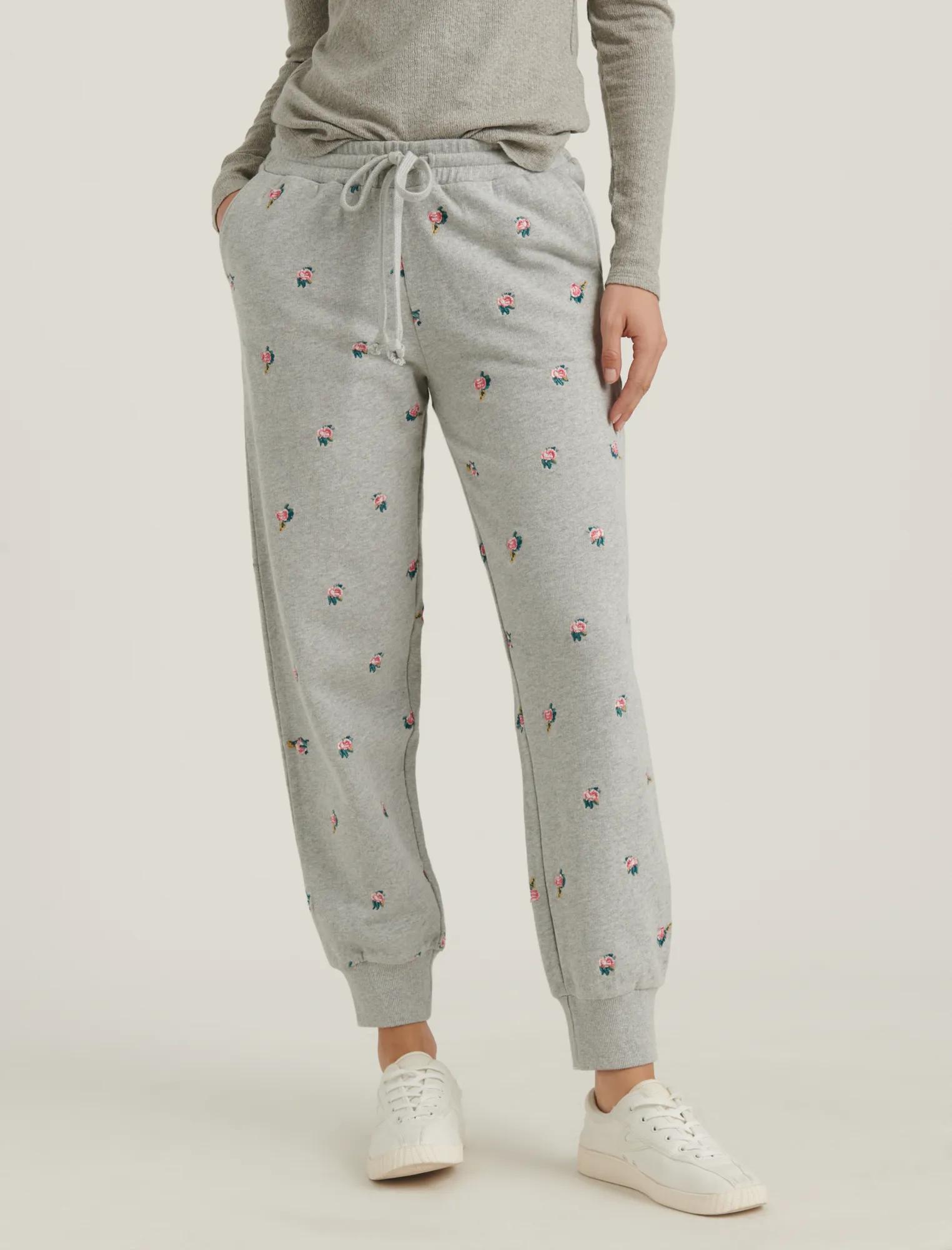 ALLOVER EMBROIDERED JOGGER, image 2