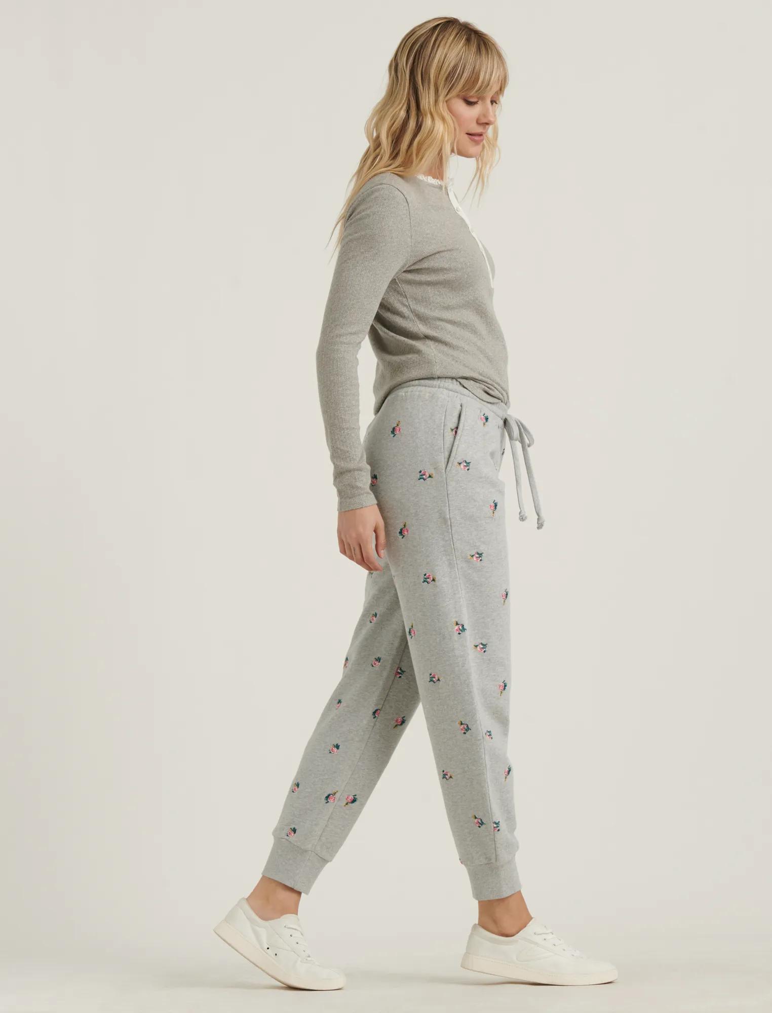 ALLOVER EMBROIDERED JOGGER, image 3