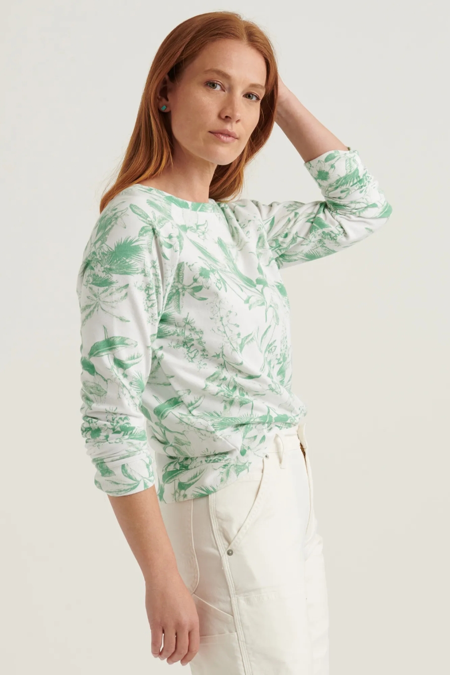 BOTANICAL CREW NECK SWEATSHIRT, image 3