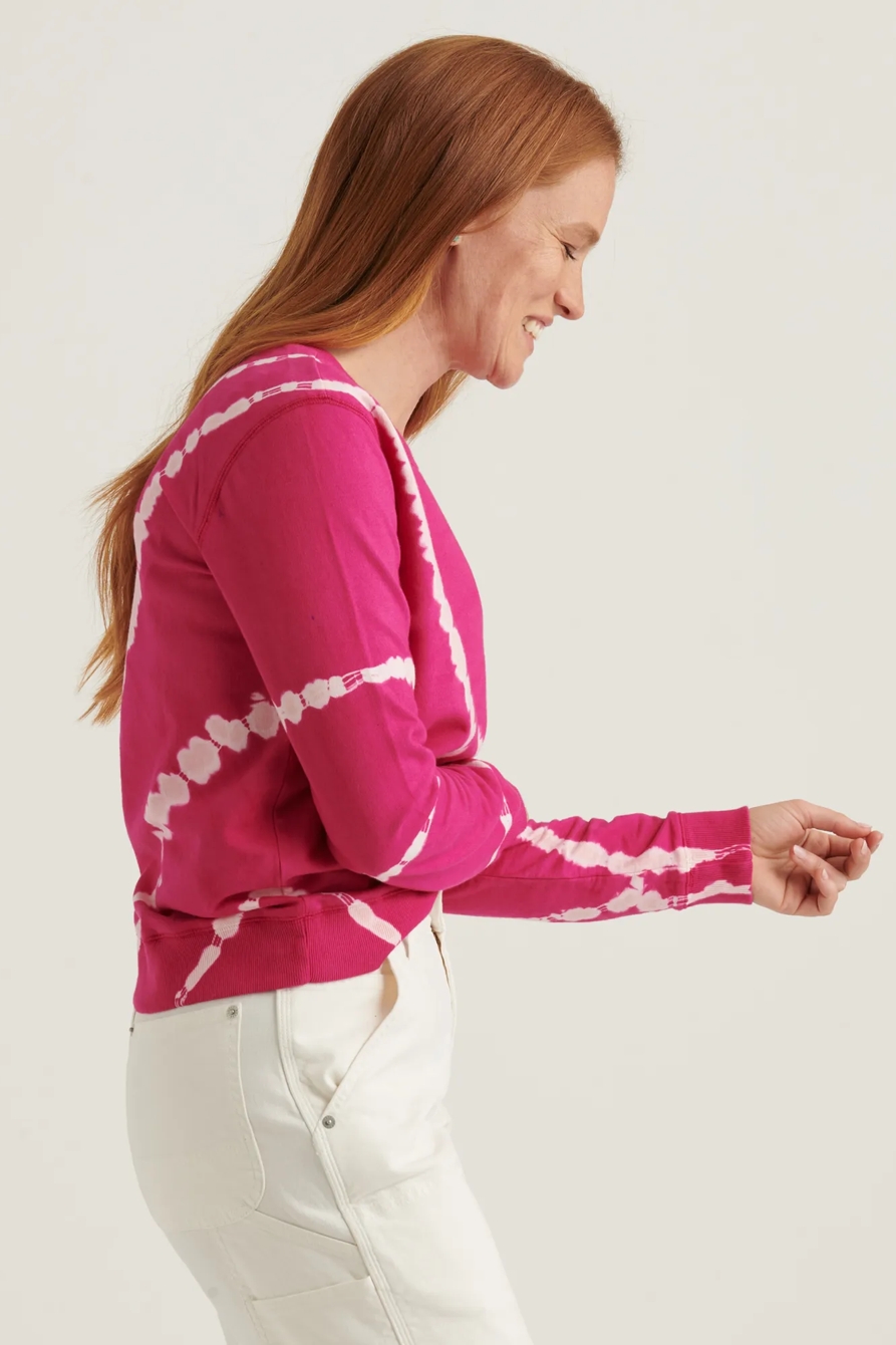 TIE DYE CREW NECK SWEATSHIRT, image 3