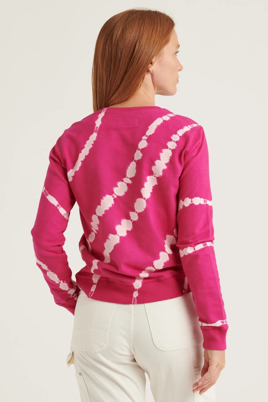 TIE DYE CREW NECK SWEATSHIRT, image 4