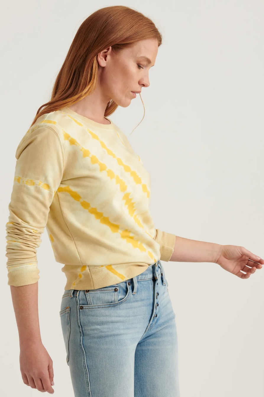 TIE DYE CREW NECK SWEATSHIRT, image 3