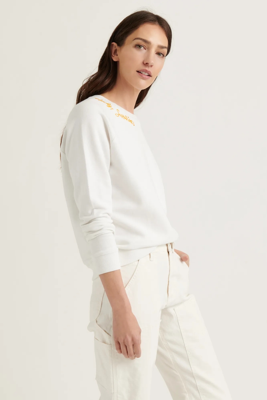 HOWDY SUNSHINE CREW NECK SWEATSHIRT, image 3