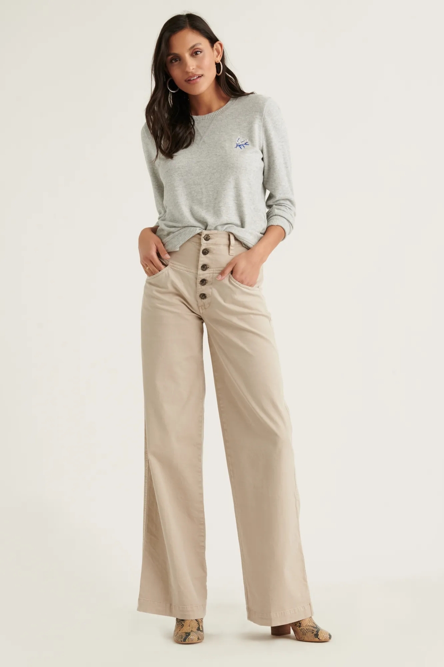 EMBROIDERED CLOUD JERSEY PULLOVER, image 2