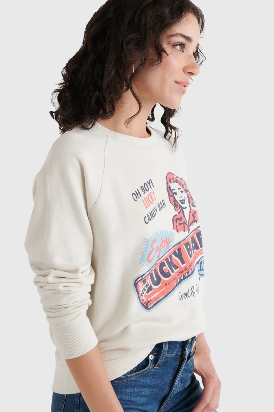 LUCKY BAR GRAPHIC CREW PULLOVER, image 3