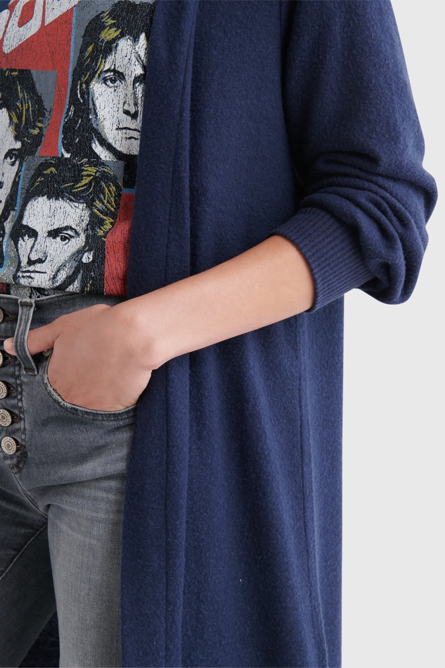 HIGH RIB CLOUD JERSEY CARDIGAN, image 4