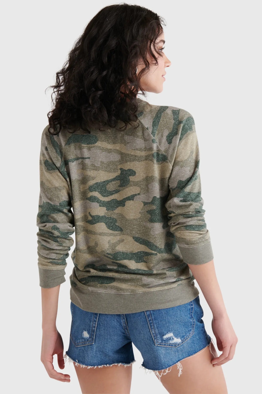 CLOUD JERSEY CAMO CREW PULLOVER, image 4