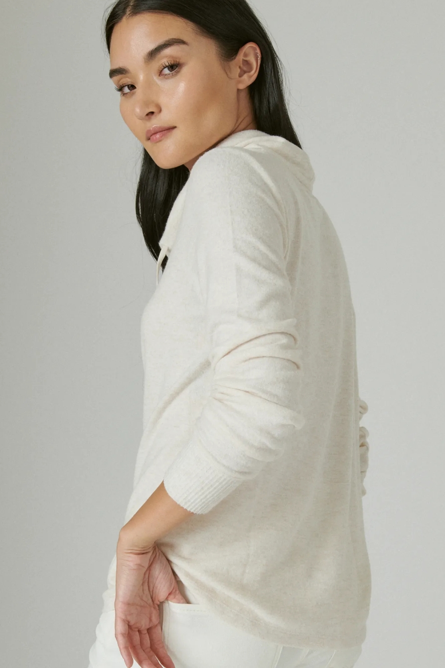 FUNNEL NECK CLOUD JERSEY PULLOVER, image 4