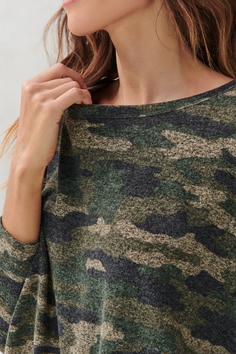 PRINTED CLOUD JERSEY CREW, image 5