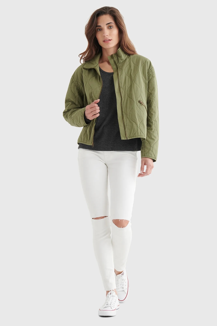 CLOUD JERSEY V-NECK TWIST-BACK TOP, image 2