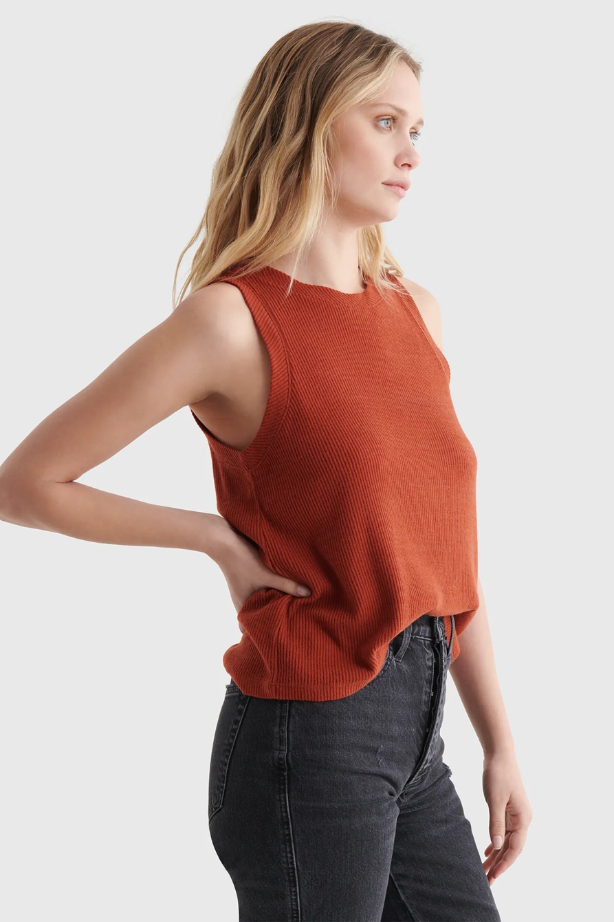 CLOUD JERSEY RELAXED TANK, image 3