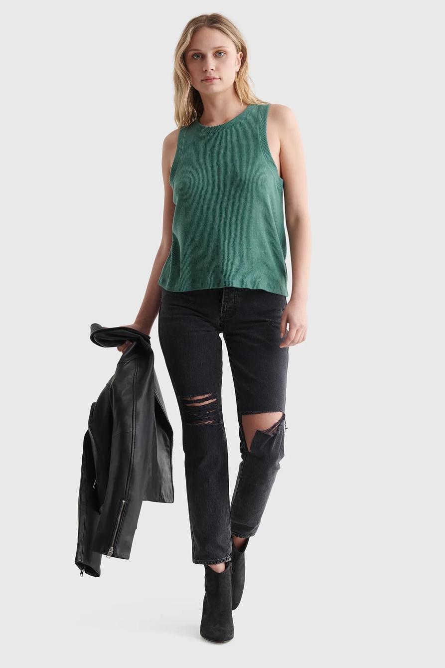 CLOUD JERSEY RELAXED TANK, image 2