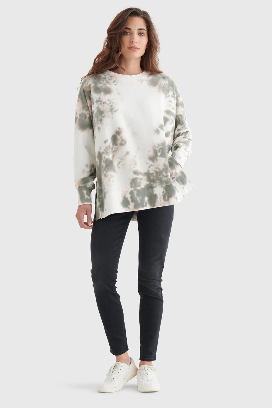 FLEECE CREW NECK PULLOVER, image 2