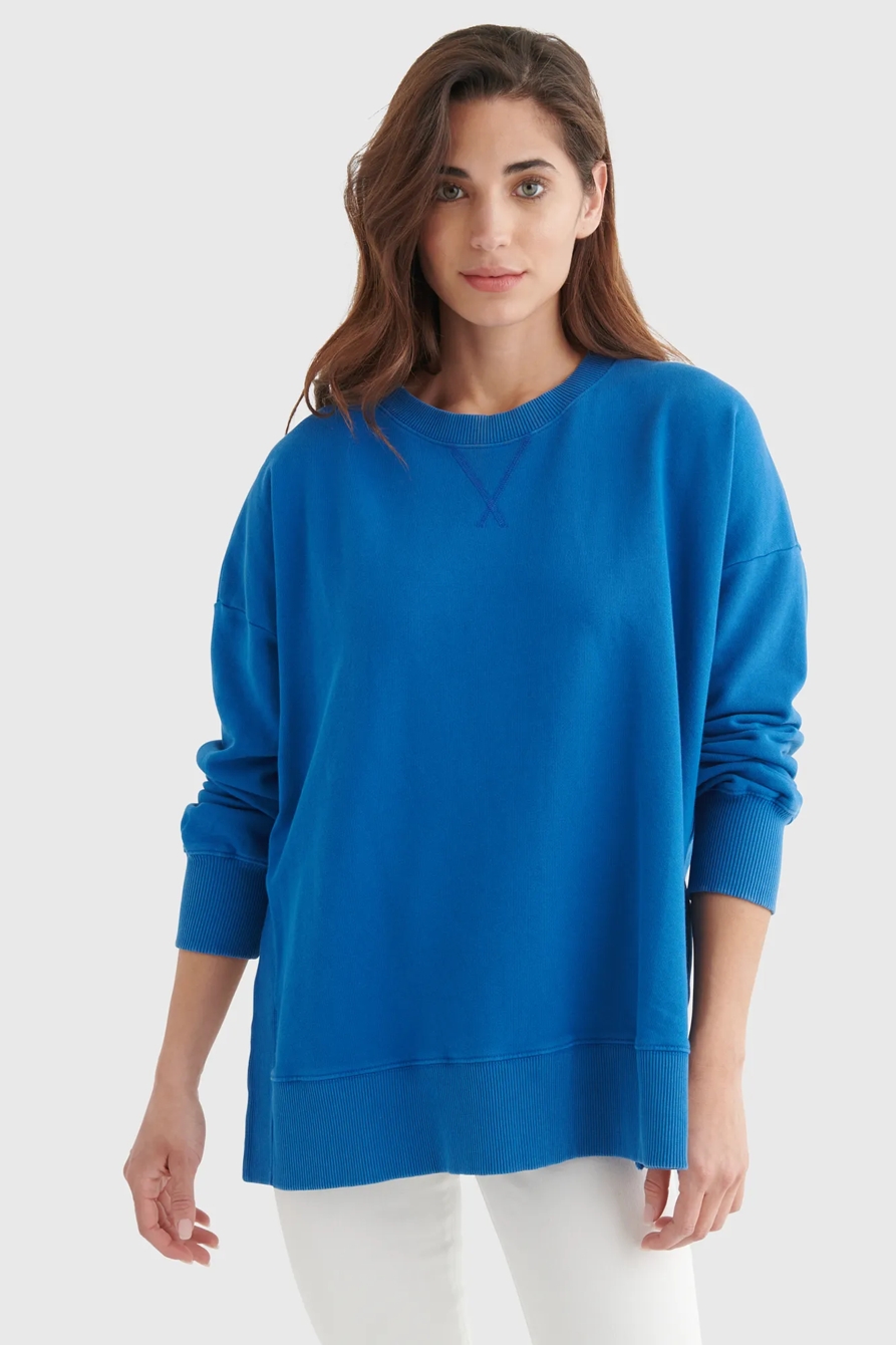 FLEECE CREW NECK PULLOVER, image 2