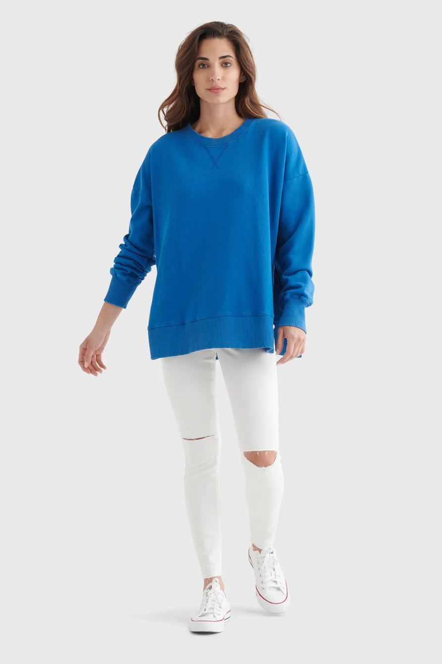 FLEECE CREW NECK PULLOVER, image 3
