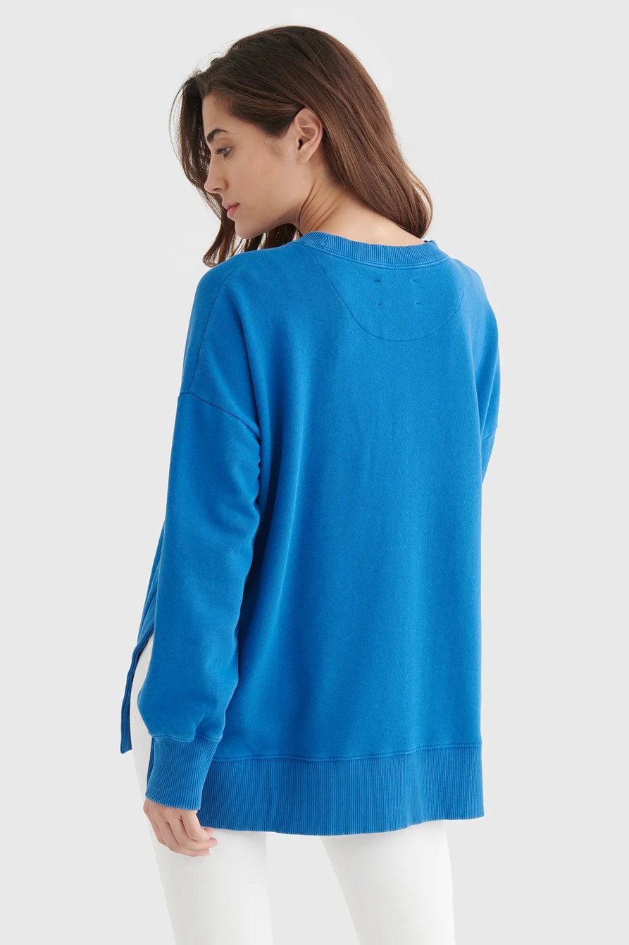 FLEECE CREW NECK PULLOVER, image 6