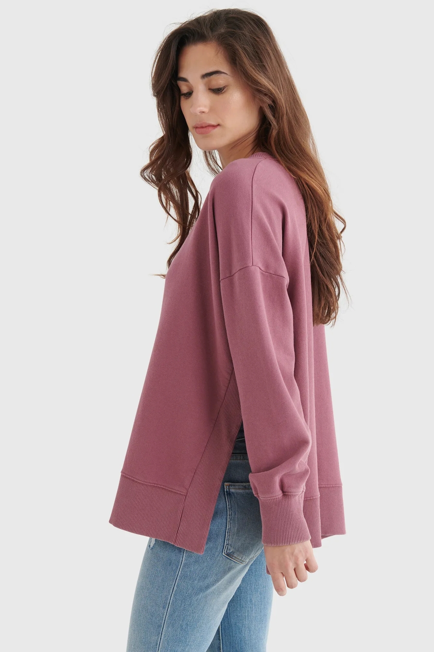 FLEECE CREW NECK PULLOVER, image 3