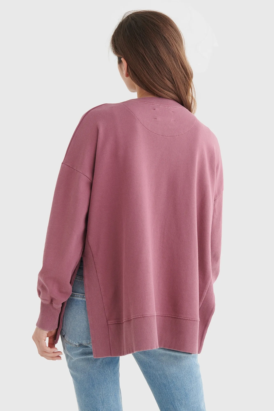 FLEECE CREW NECK PULLOVER, image 5