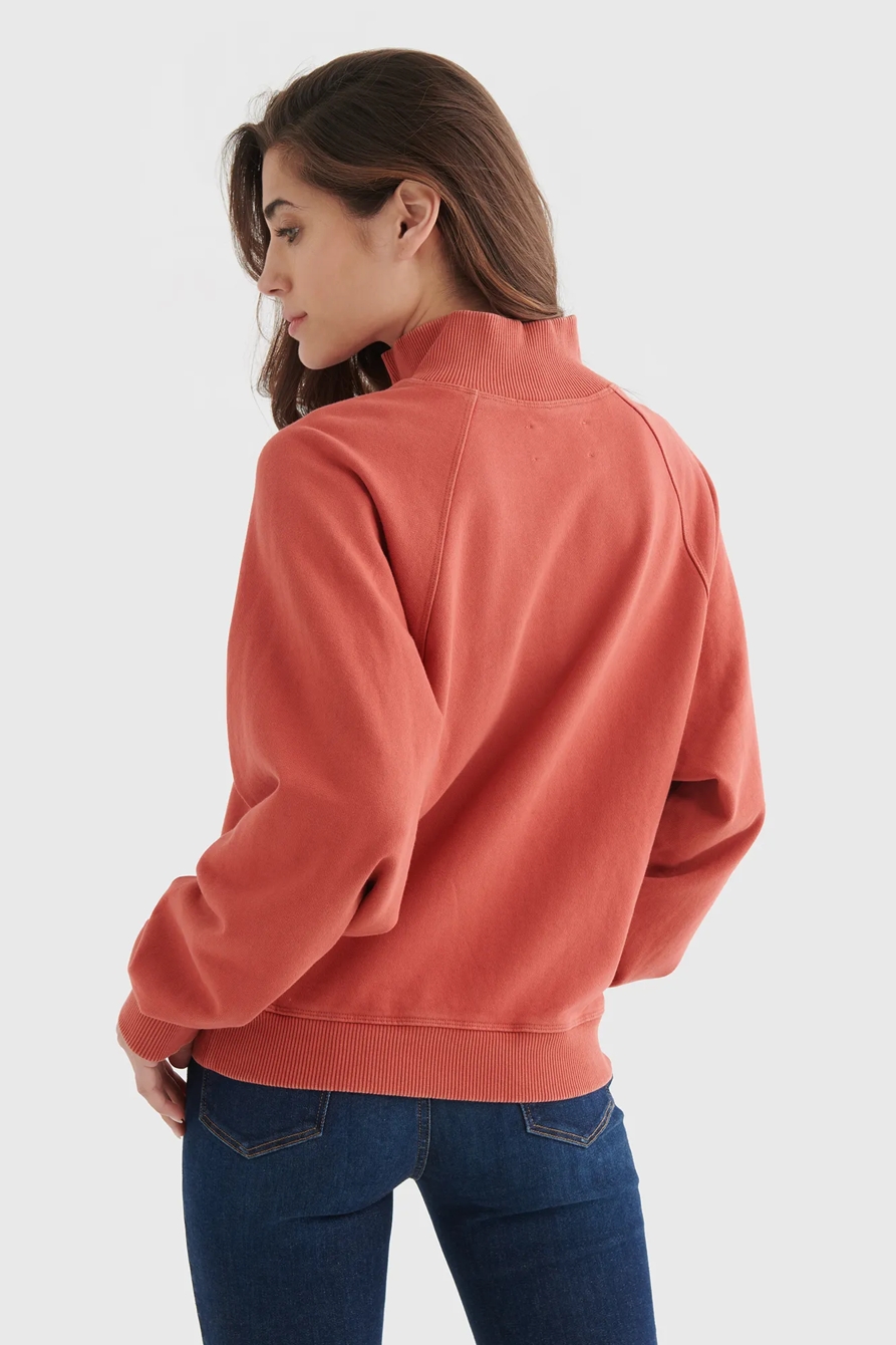 QUARTER-ZIP FLEECE PULLOVER, image 6