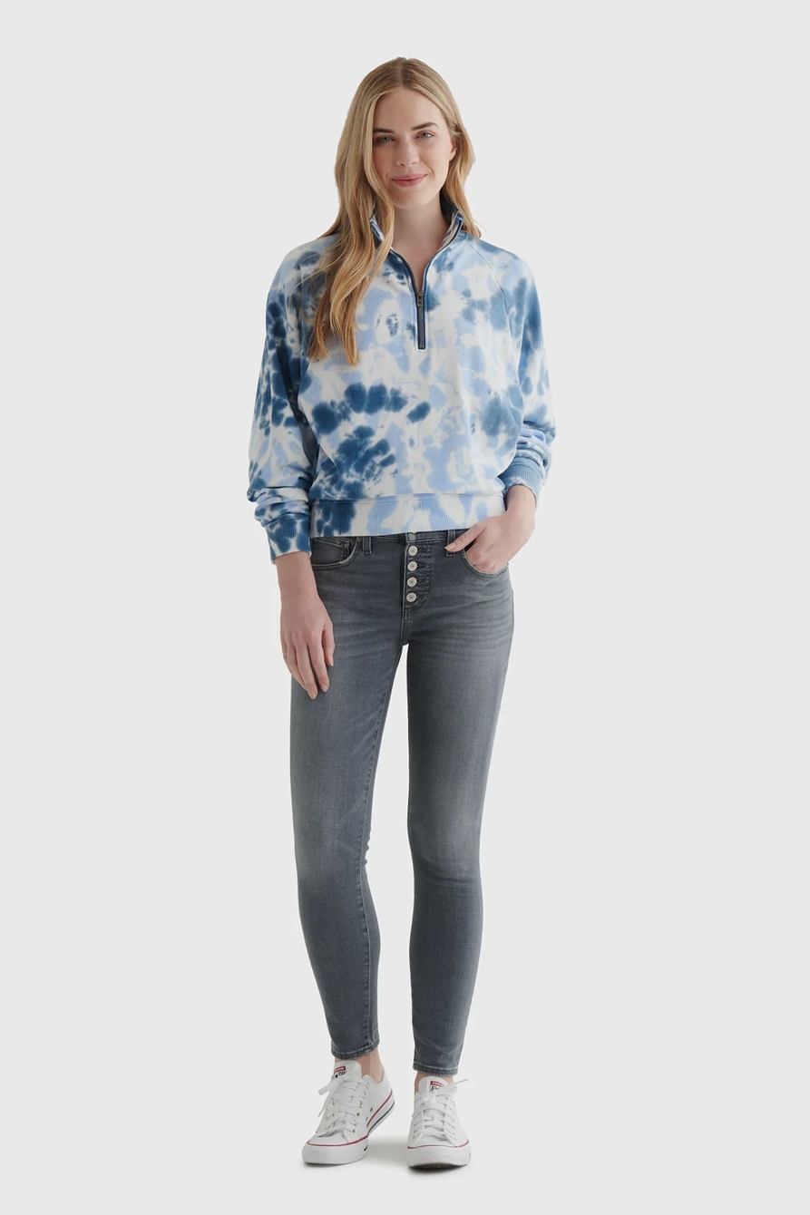 QUARTER-ZIP FLEECE PULLOVER, image 2