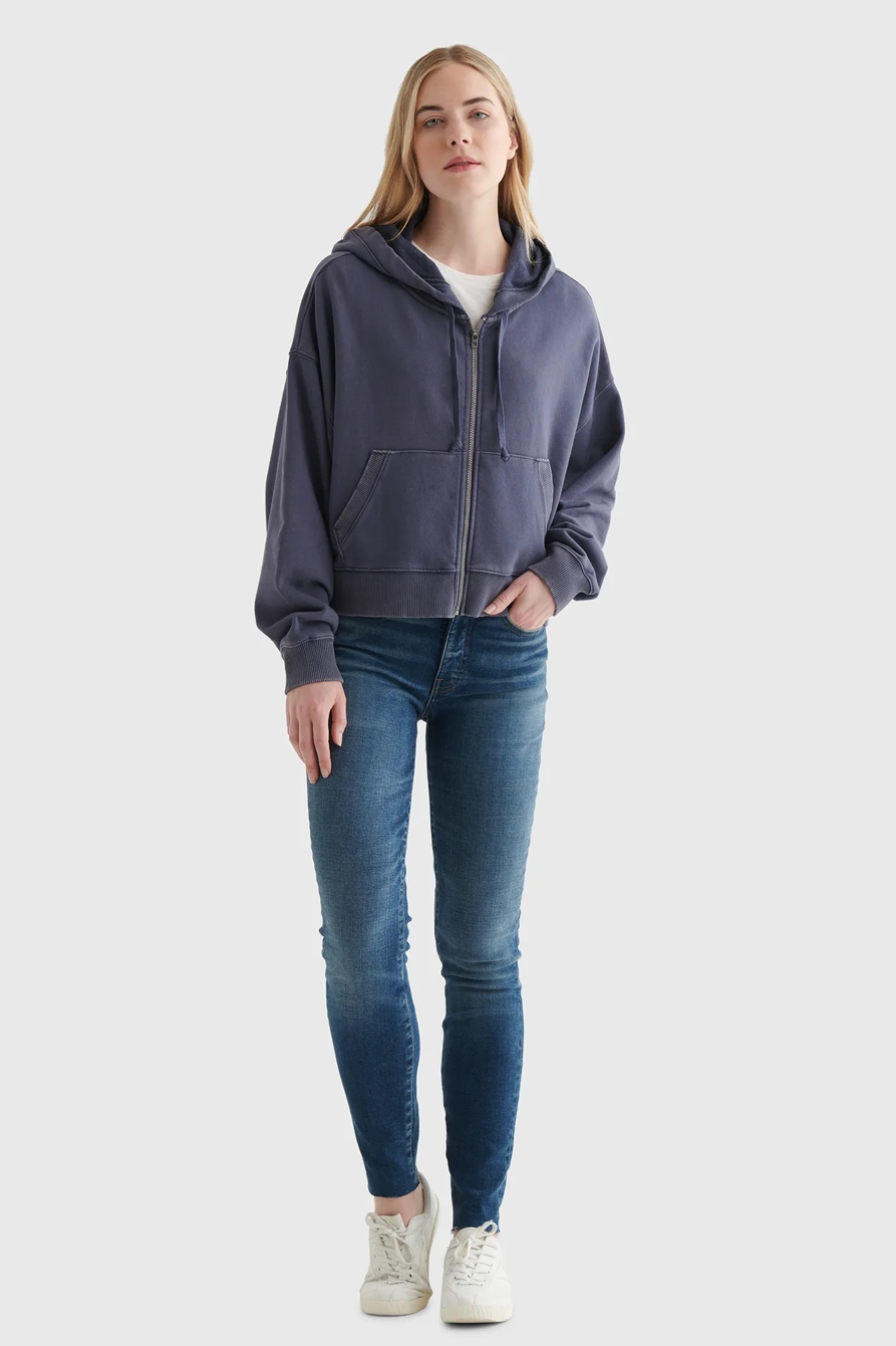 FLEECE ZIP HOODIE, image 2
