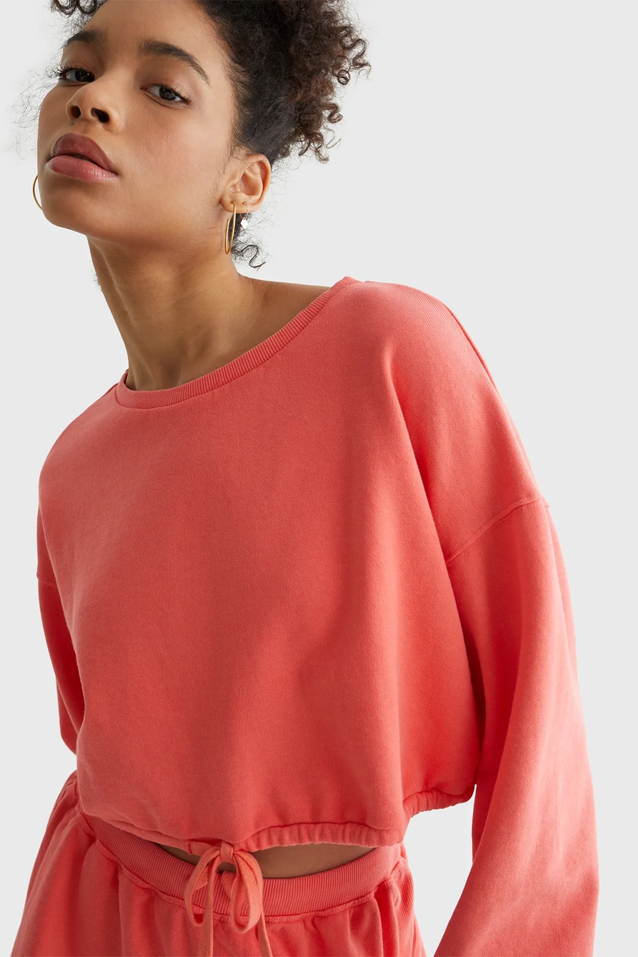 COOL FOR SUMMER CROPPED CREW, image 6