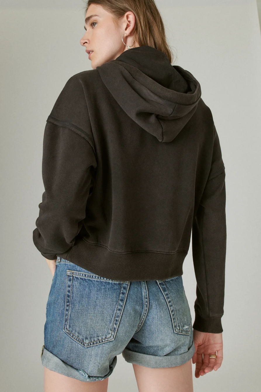 CHILL AT HOME FLEECE HOODIE, image 4