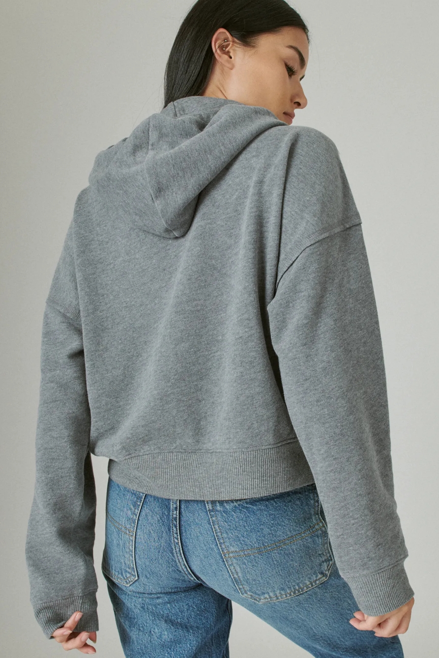 CHILL AT HOME FLEECE HOODIE, image 4