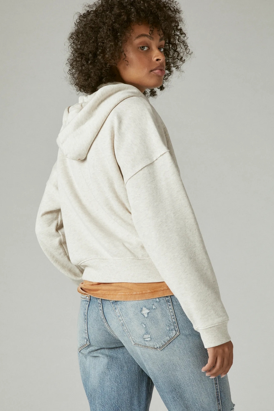 CHILL AT HOME FLEECE HOODIE, image 4