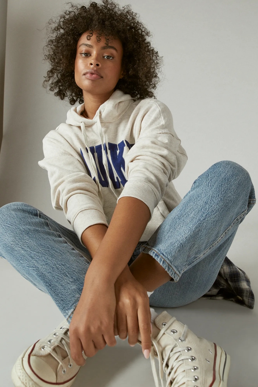 CHILL AT HOME FLEECE HOODIE, image 6