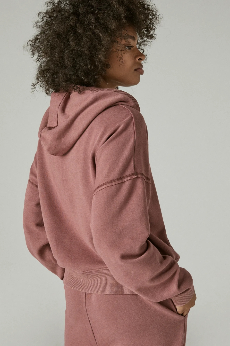 CHILL AT HOME FLEECE HOODIE, image 4