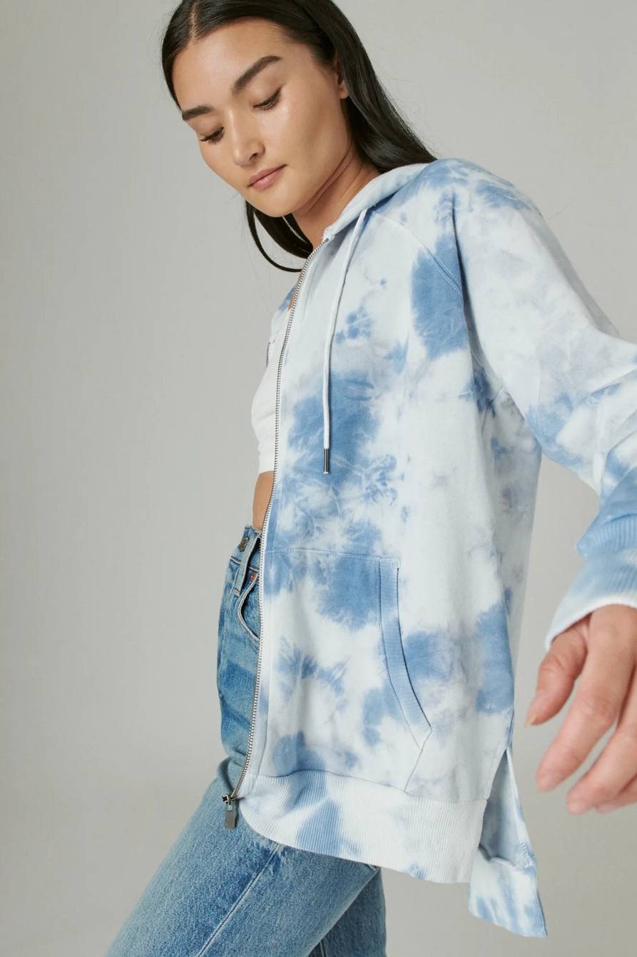 RAGLAN EASY STREET ZIP-UP TUNIC, image 3