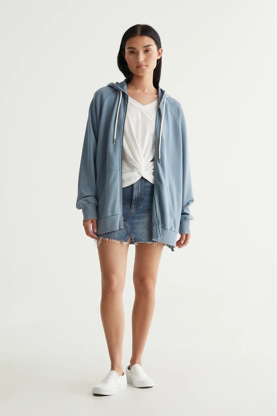 RAGLAN EASY STREET ZIP-UP TUNIC, image 2