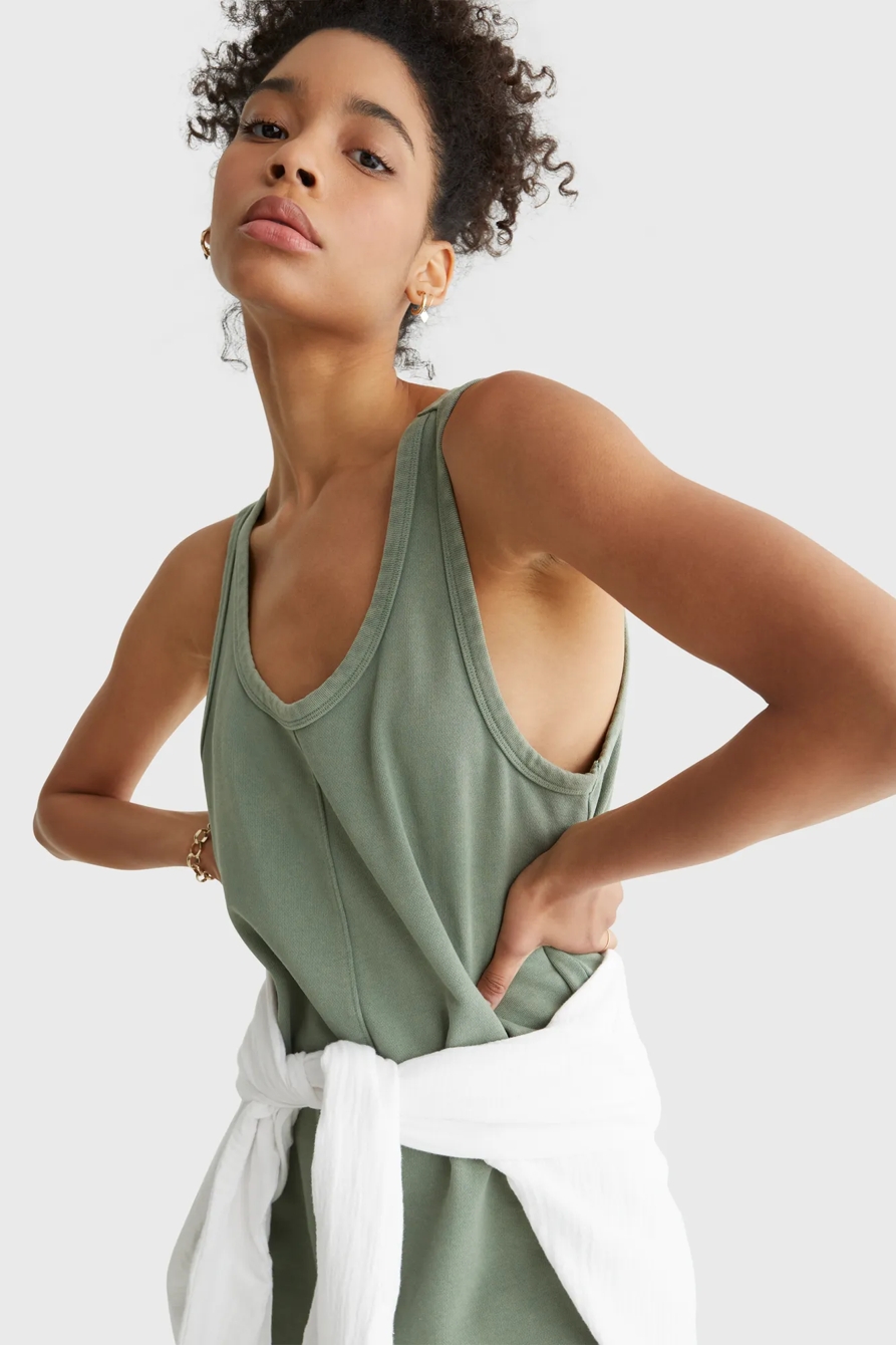 TANK SWEATSHIRT DRESS, image 5