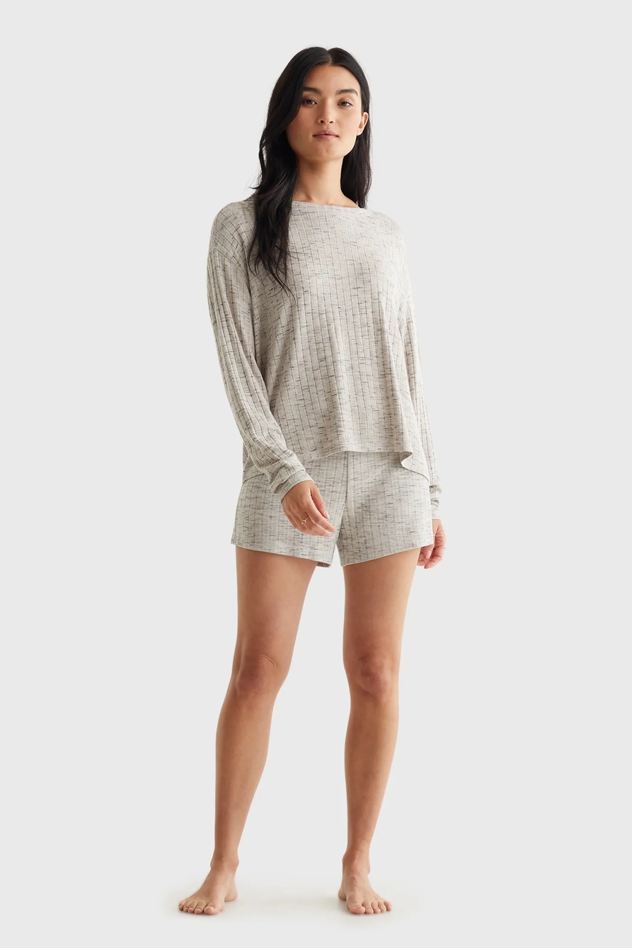 CLOUD JERSEY RIB TEE, image 2