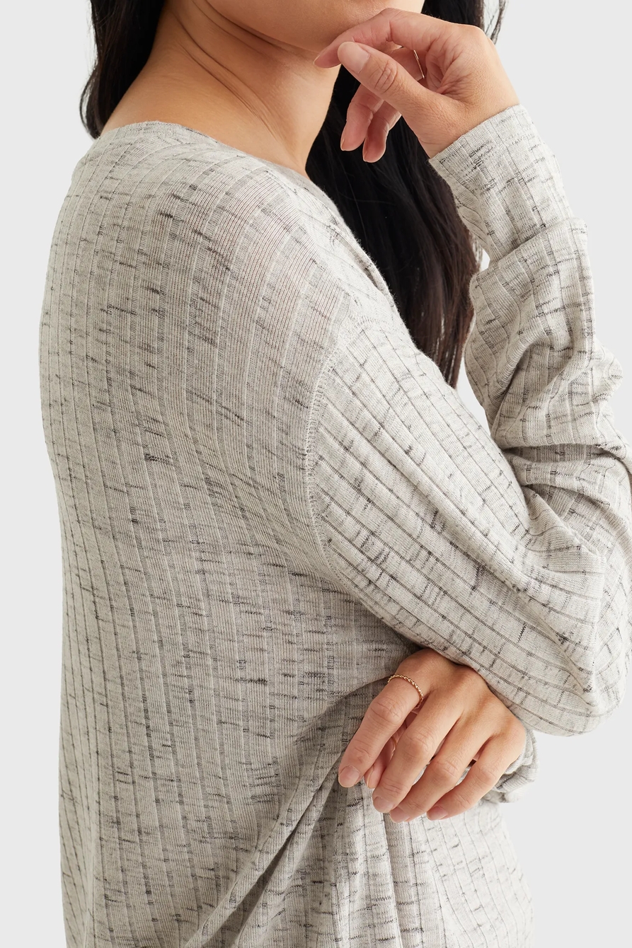 CLOUD JERSEY RIB TEE, image 5