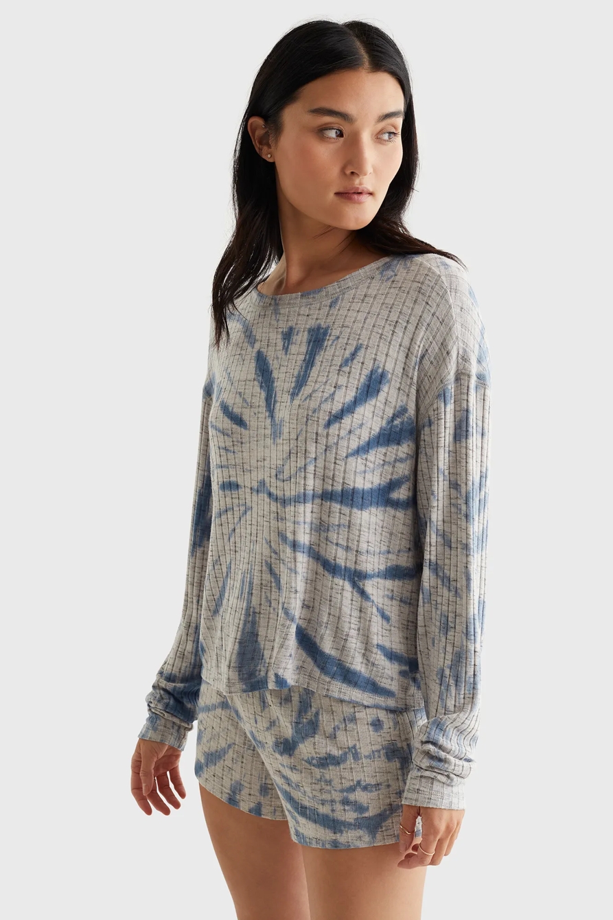 CLOUD JERSEY RIB TEE, image 4