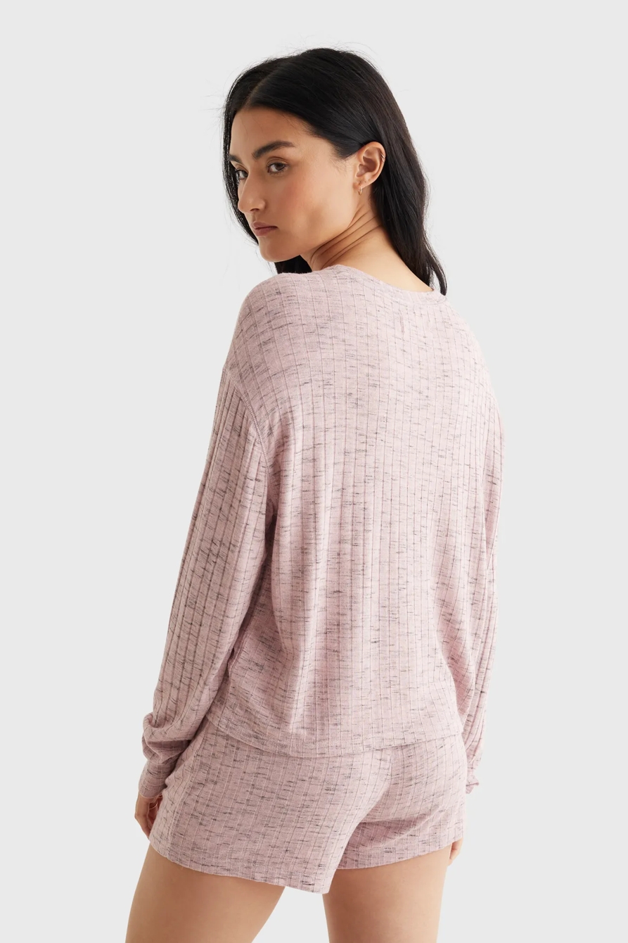 CLOUD JERSEY RIB TEE, image 3