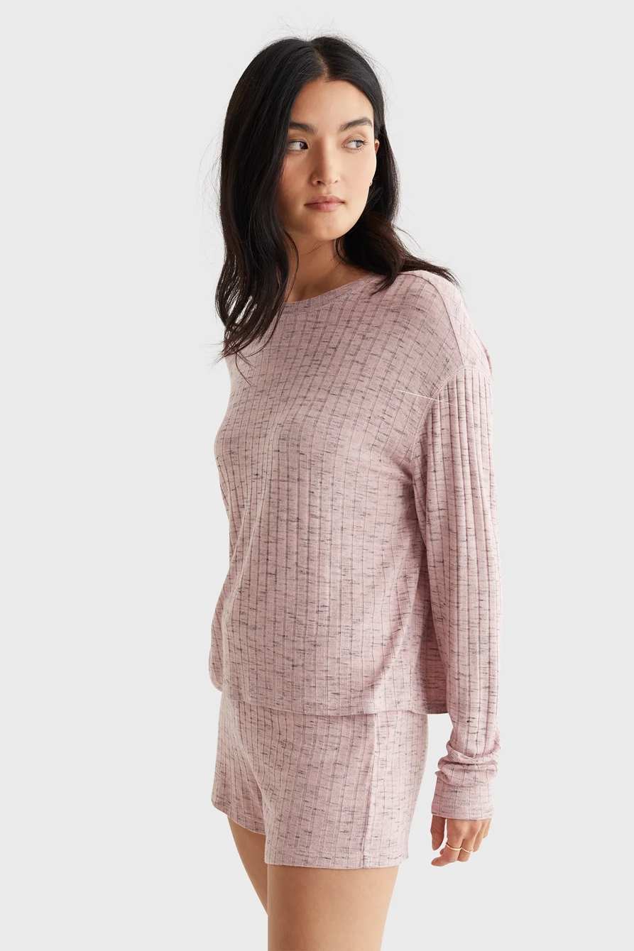 CLOUD JERSEY RIB TEE, image 4