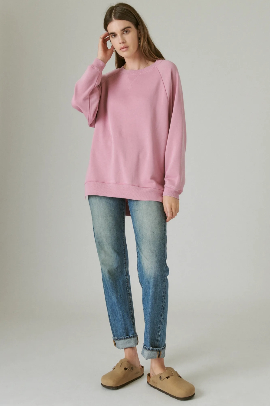 OVERSIZED FLEECE CREW, image 2