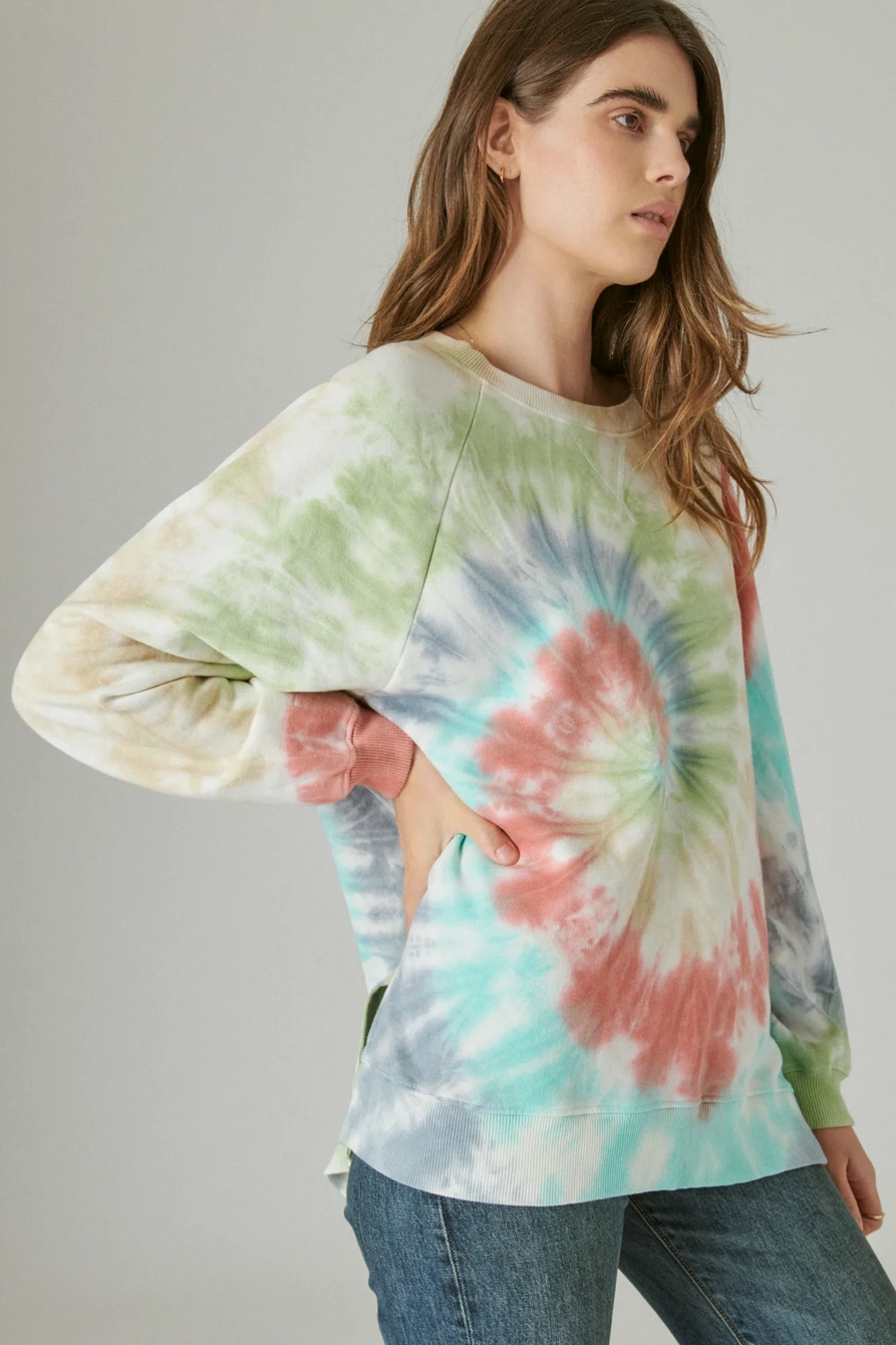 OVERSIZED FLEECE CREW, image 3