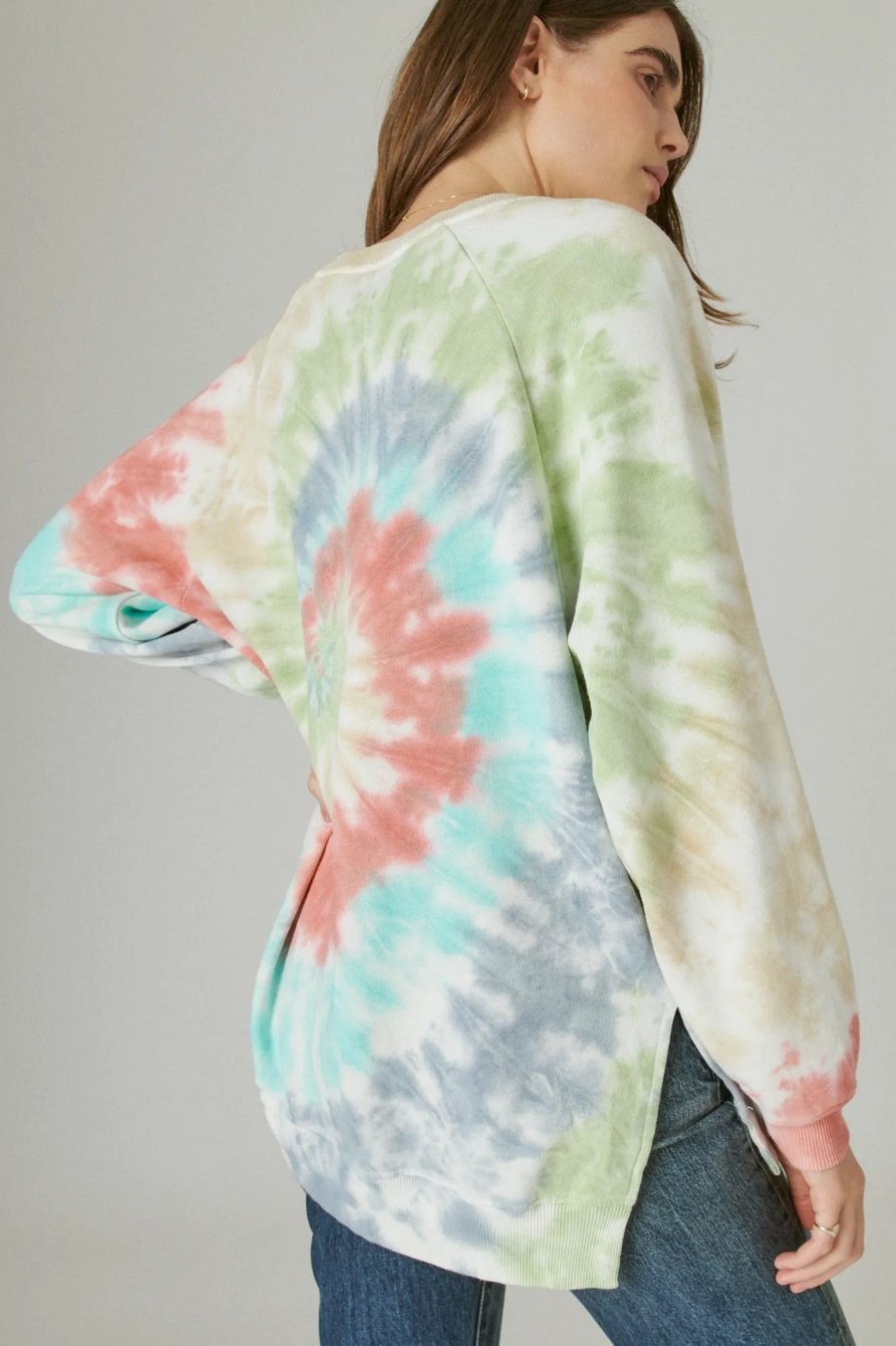 OVERSIZED FLEECE CREW, image 4