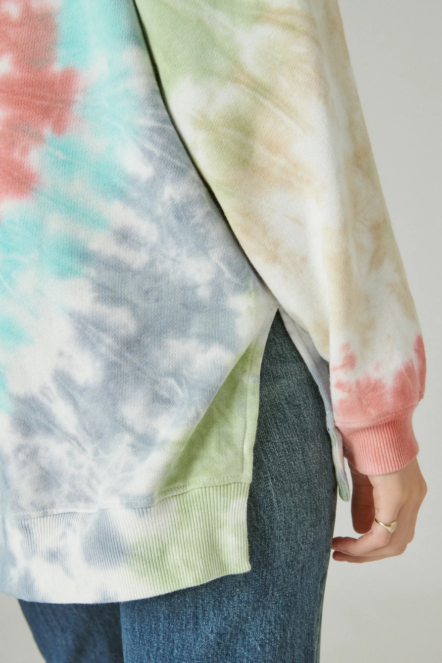OVERSIZED FLEECE CREW, image 5